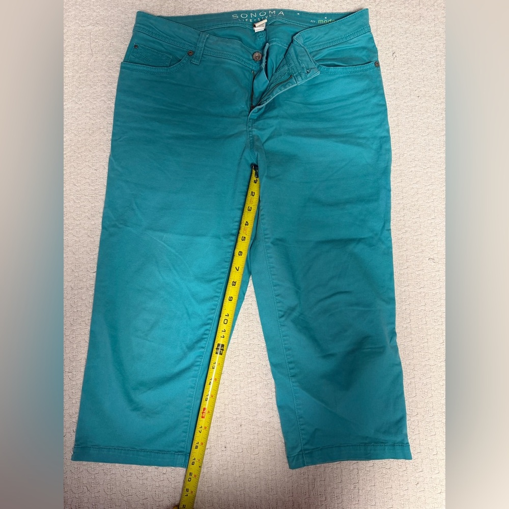 Sonoma Teal Capris